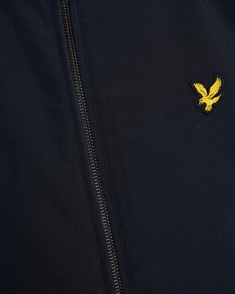 Veste softshell à dos en maille, bleu marine foncé
