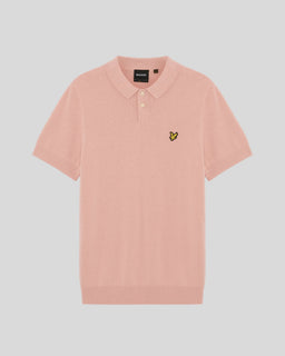 Polo en coton tricoté