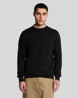 Felpa girocollo in cotone extrafine