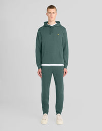 Man wears Everyday Cotton Joggers in Silver Pine