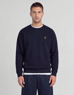 Cotton Crew Neck Sweatshirt