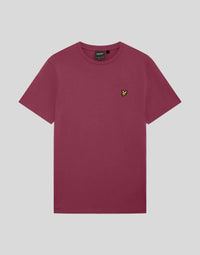 T-shirt à col rond « Everyday Cotton » pour garçon, couleur bordeaux intense
