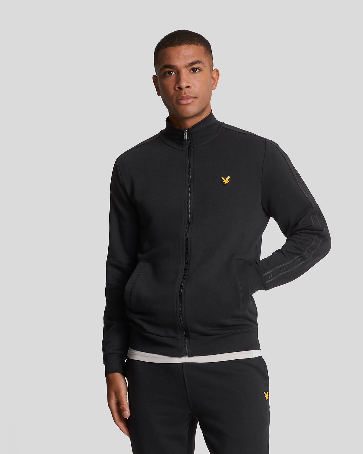 Track Pants Scotts Mens Tracksuits Black Lyle And Scott Joggers Top