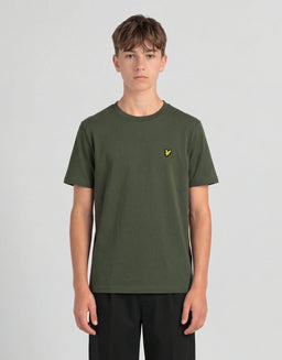 T-shirt i bomull med rund hals