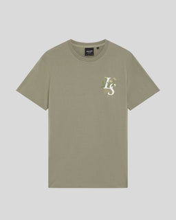 T-shirt à motif botanique