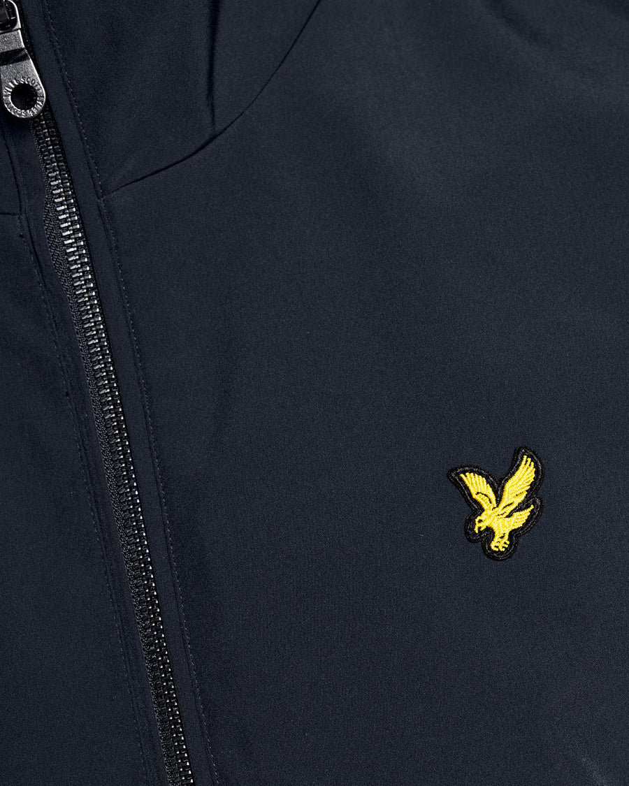 Gilet softshell à dos en maille, bleu marine foncé