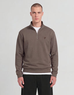 Superfine Cotton 1/4 Zip Sweatshirt
