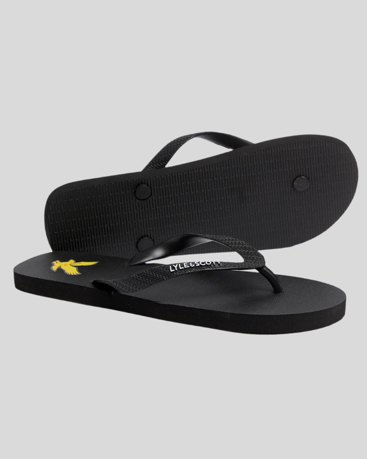 Tongs noir jais