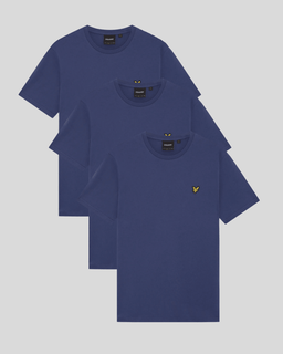 Pack de 3 camisetas de cuello redondo