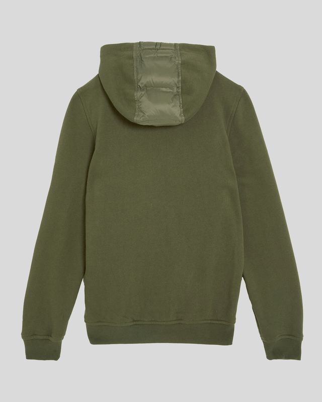 Flat shot of Hybrid Hoodie in Deep Depths