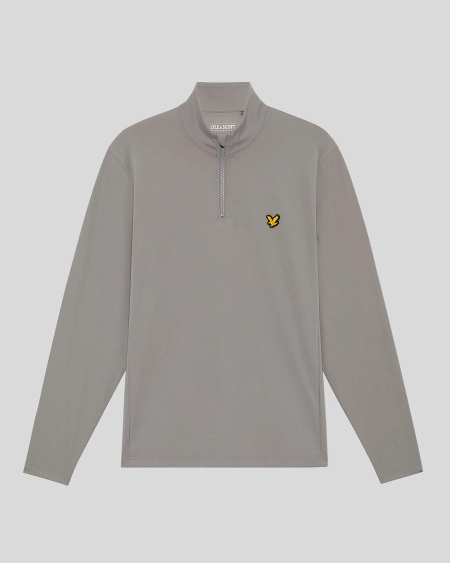 Uomo con maglione Performance 1/4 Zip Midlayer in colore Ultimate Grey