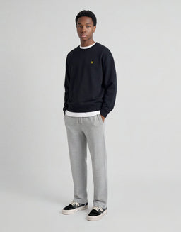 Pantalon de jogging en coton à coupe droite