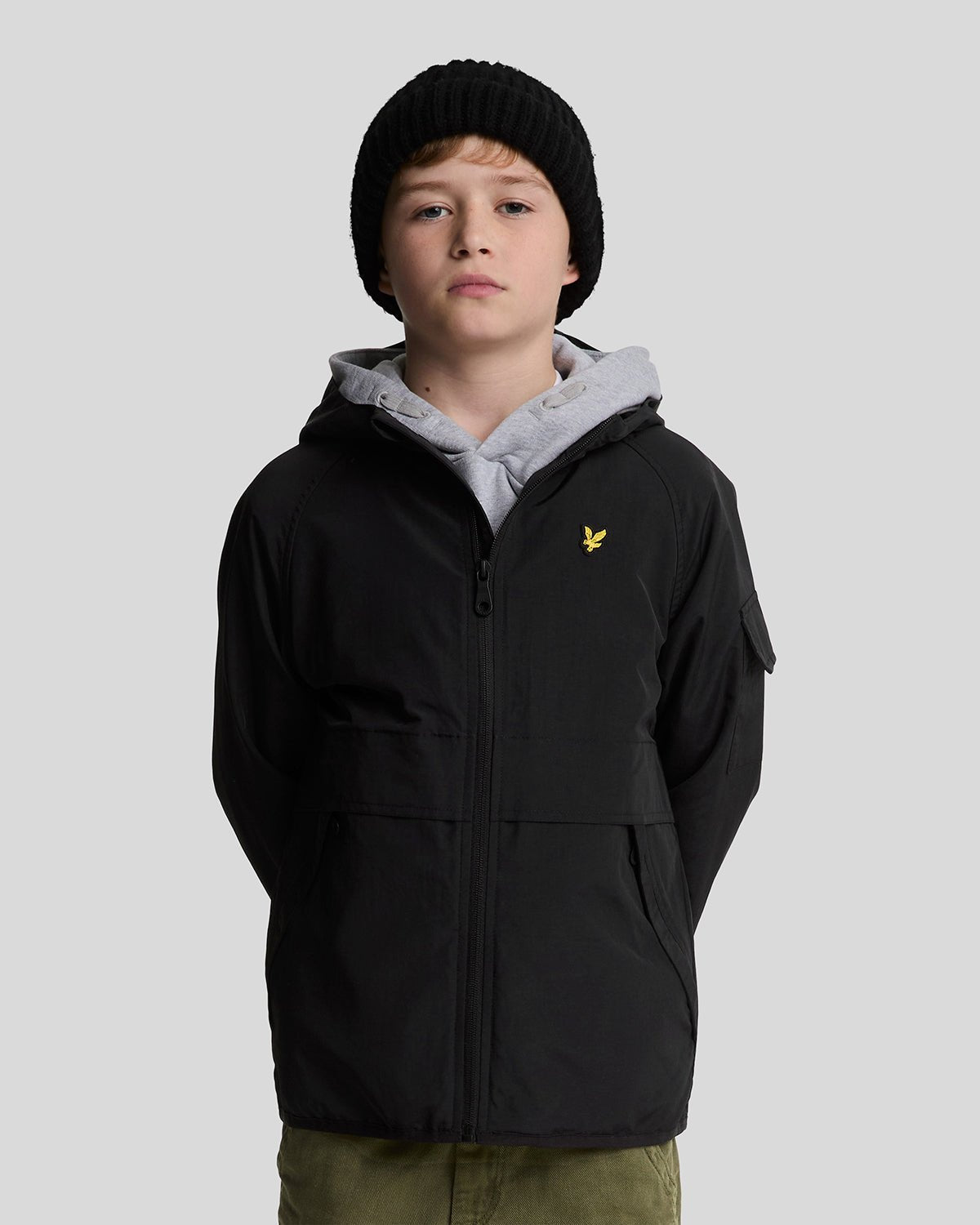 Hooded Windbreaker Jacket