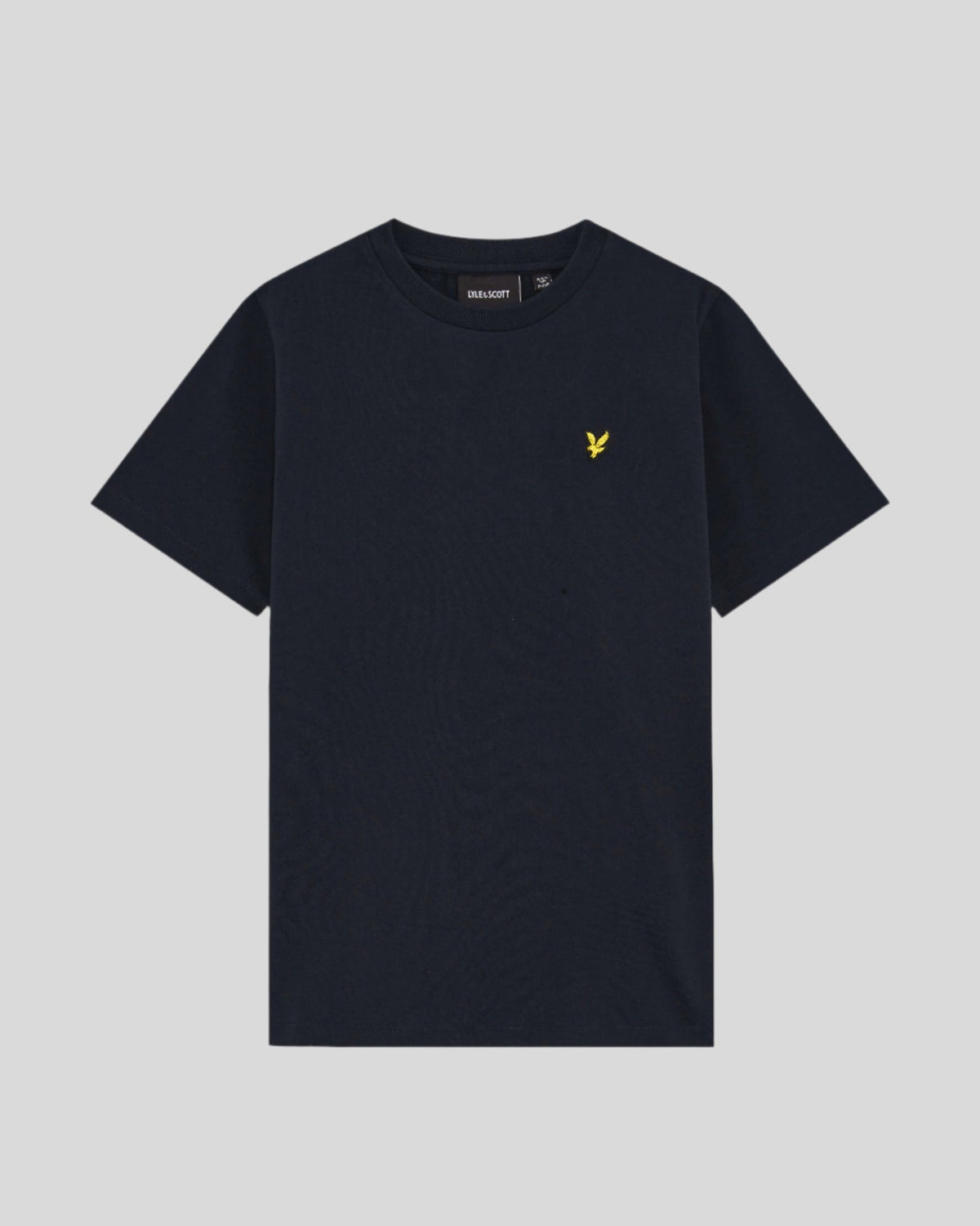 Garçon portant un t-shirt en coton bleu marine foncé