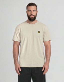 T-shirt i bomull med rund hals