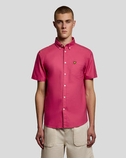 Camicia Oxford a maniche corte
