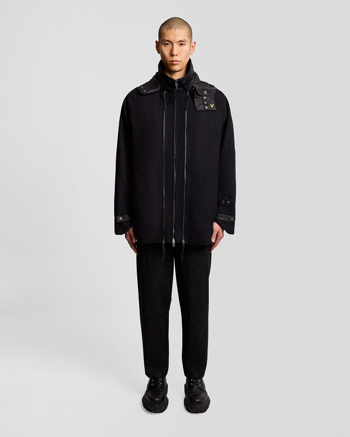 lyle & scott Multi Pocket Utility Jacket Jet Black 2026 | Clothing