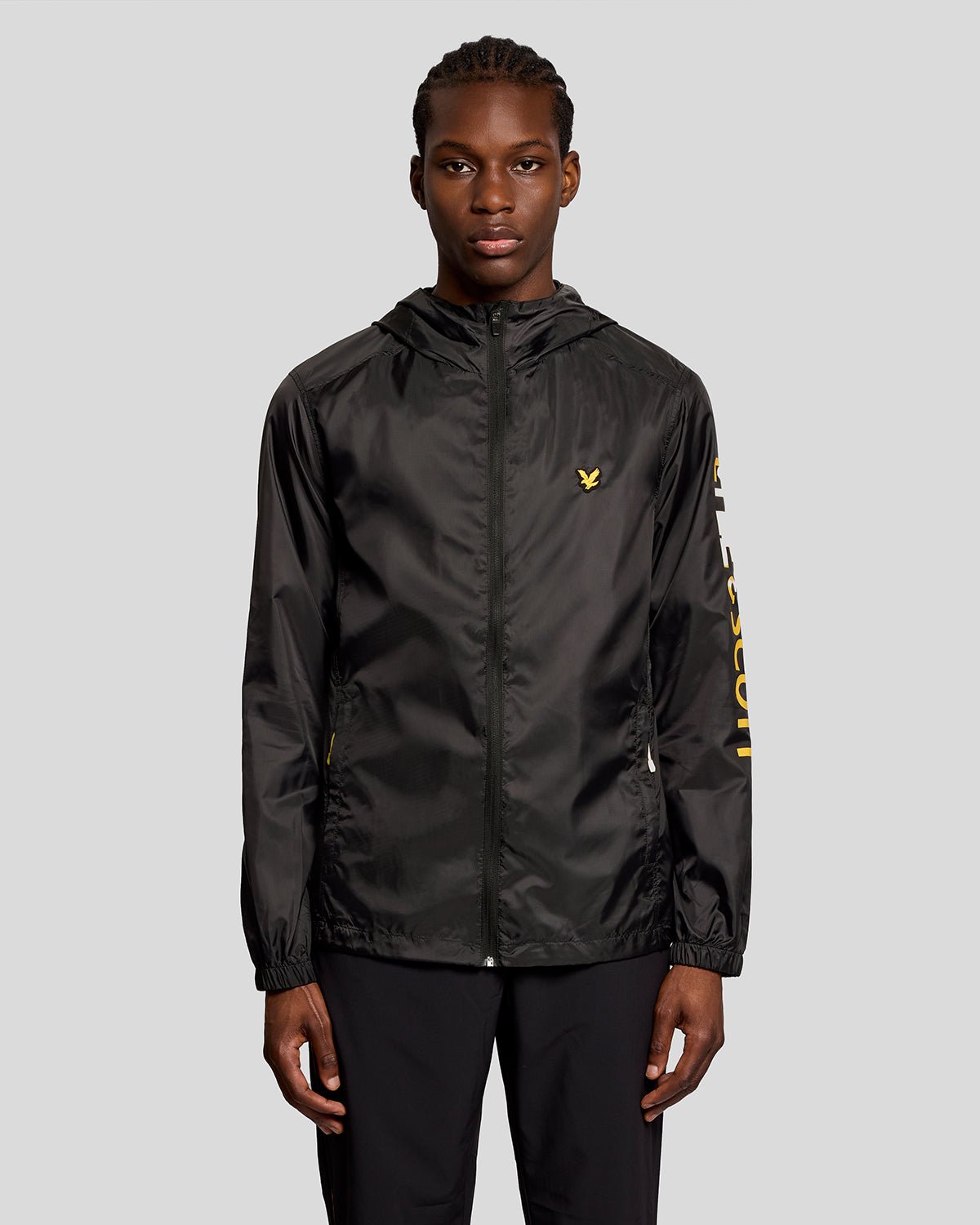 Veste d'entraînement légère pour homme, couleur noir jais