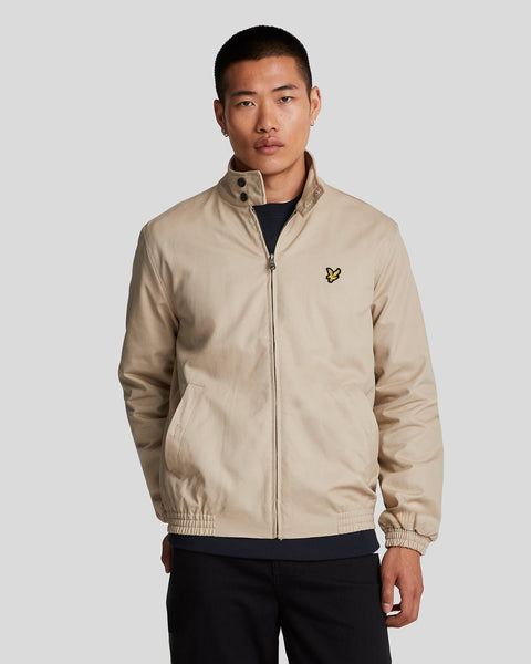 Lyle Scott Men's Harrington Jacket in Stone