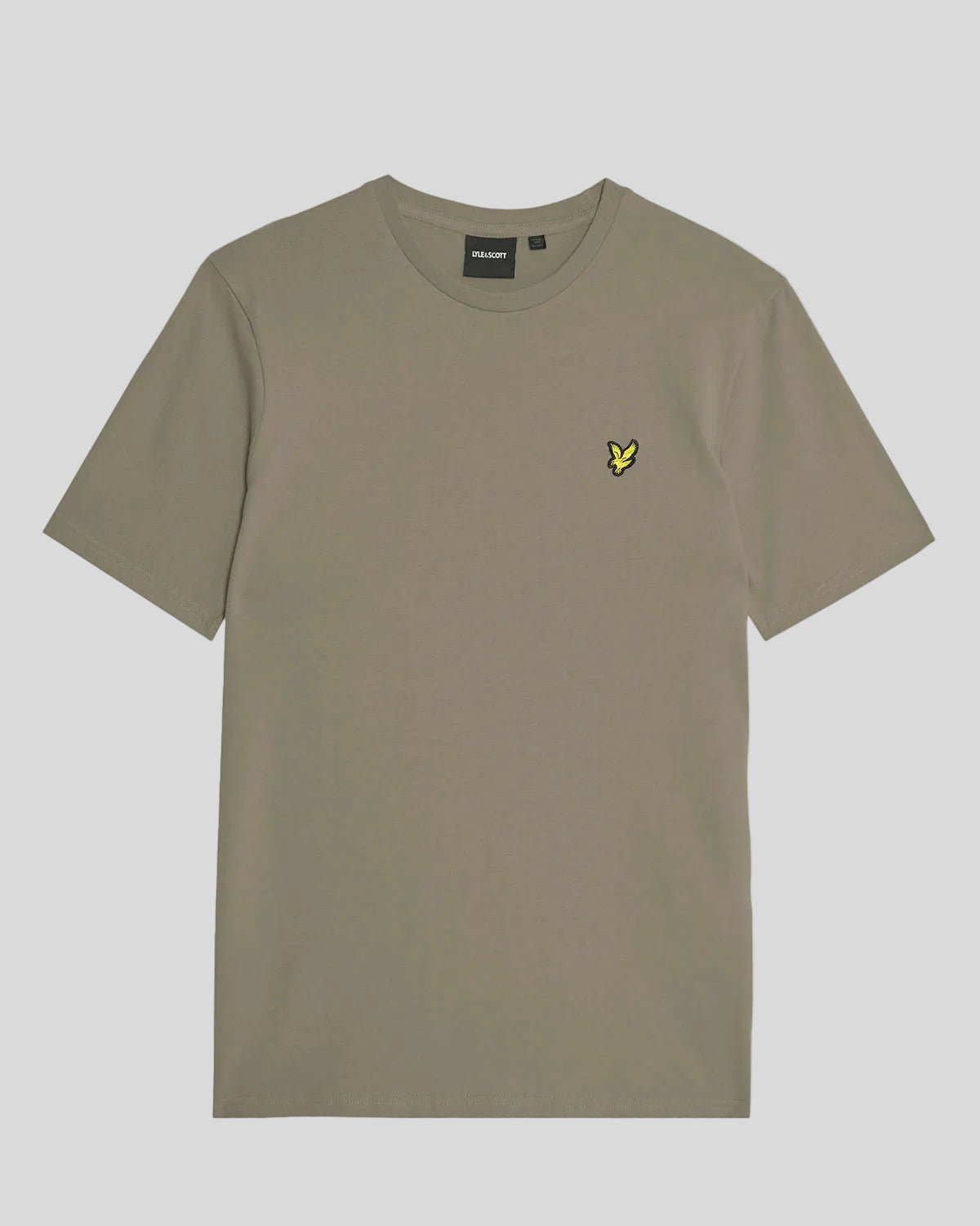 Man wears Everyday Lightweight 3-Pack T-Shirt in Charcoal/Sage Uniform/Cool Indigo