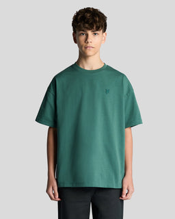 T-shirt ample en tissu épais