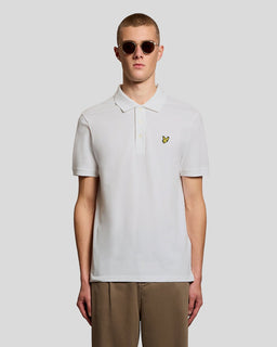 Polo en jacquard texturé