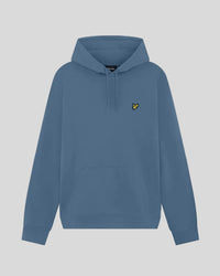 Flat shot of Everyday Loopback Cotton Hoodie in Ocean Sky
