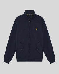 Cotton Harrington Jacket in Dark Navy