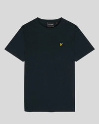 buy men's premium clothing fashion polos jackets -  Lyle & Scott Men's Plain T-Shirt Plus in Dark Navy