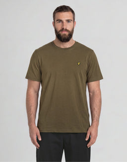 T-shirt à col rond en coton
