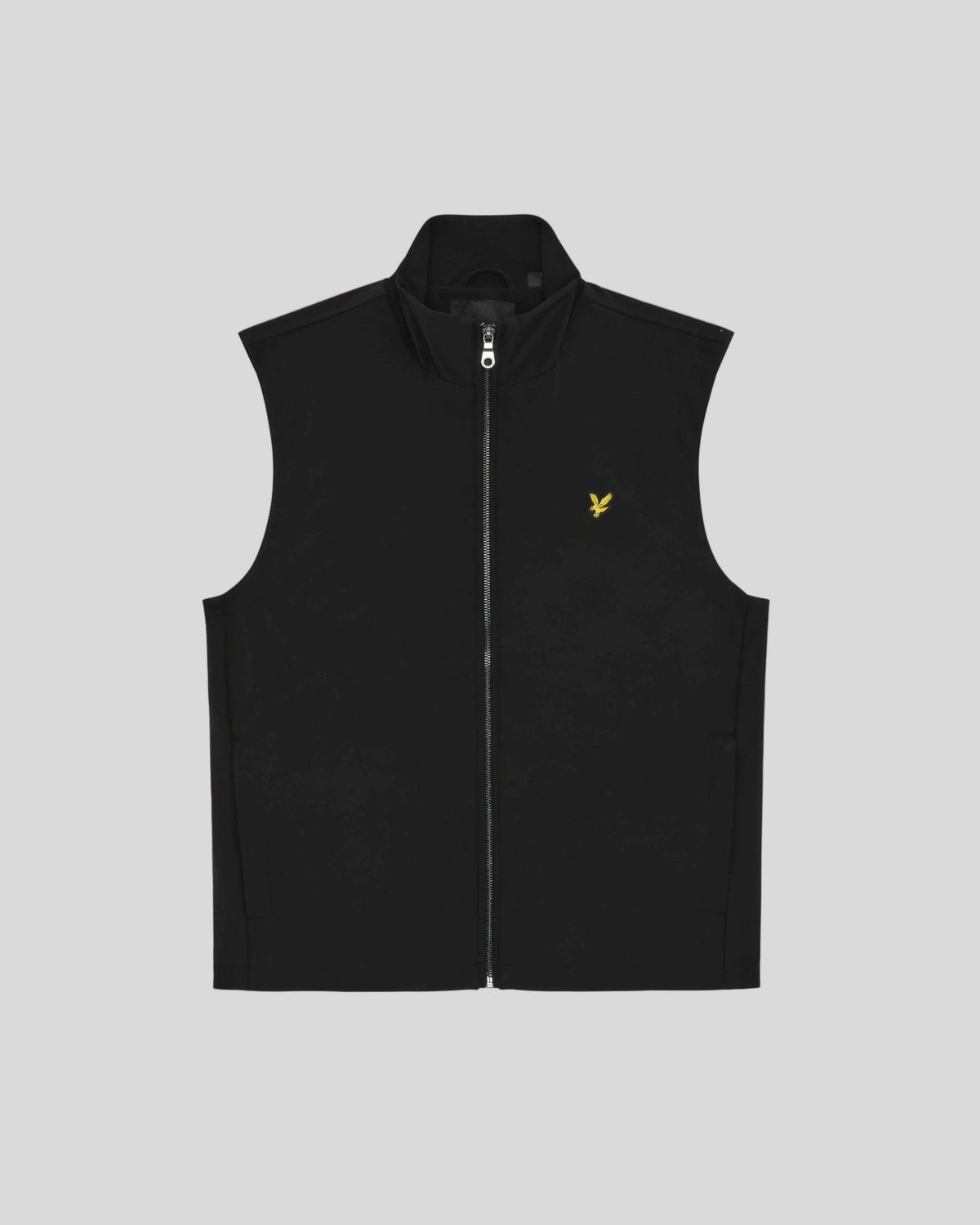 Gilet softshell à dos en maille, noir de jais
