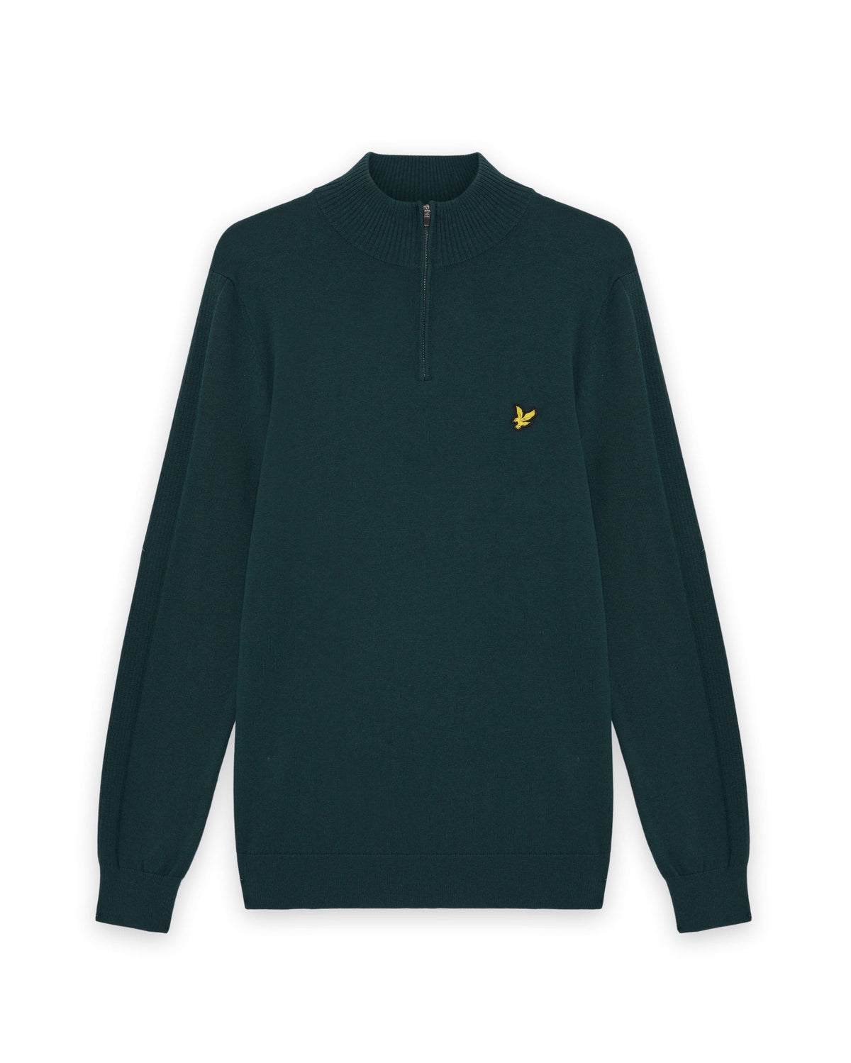Pull à fermeture éclair 1/4 en mélange de coton pour homme, modèle « Mediterranea »