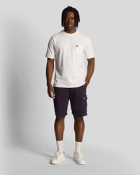buy men's premium clothing fashion polos jackets -  Lyle & Scott Men's Wembley Cargo Shorts in Dark Navy