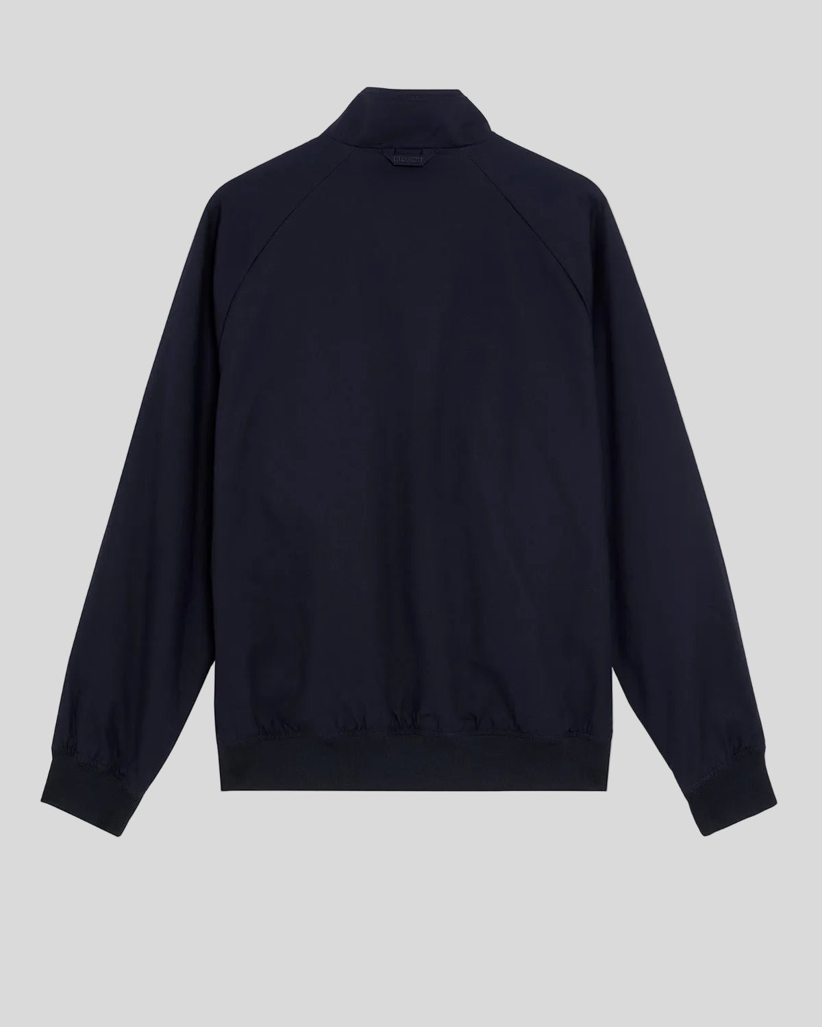 Chaqueta Harrington de algodón en azul marino oscuro