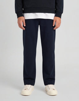 Pantalones de chándal de algodón de corte recto