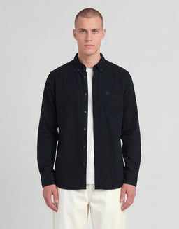Tonal Button Down Oxford Shirt