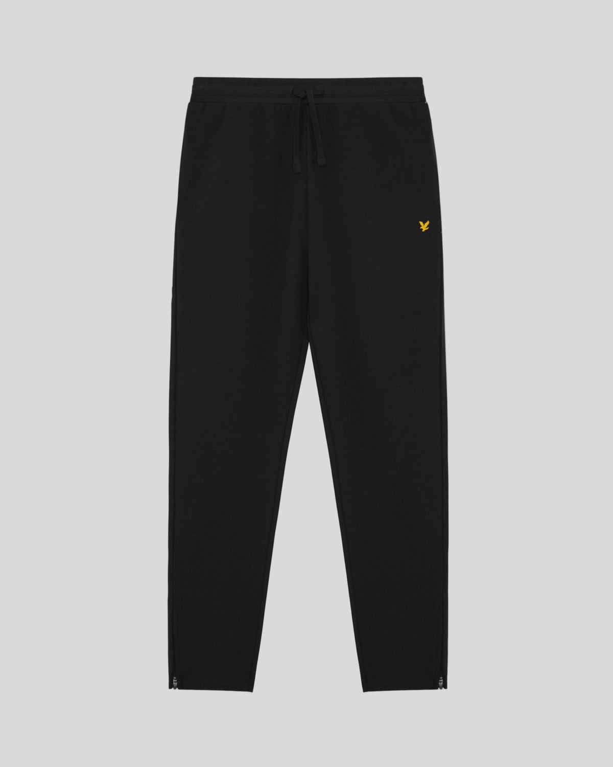 Pantalones deportivos ligeros de chándal para hombre en negro azabache