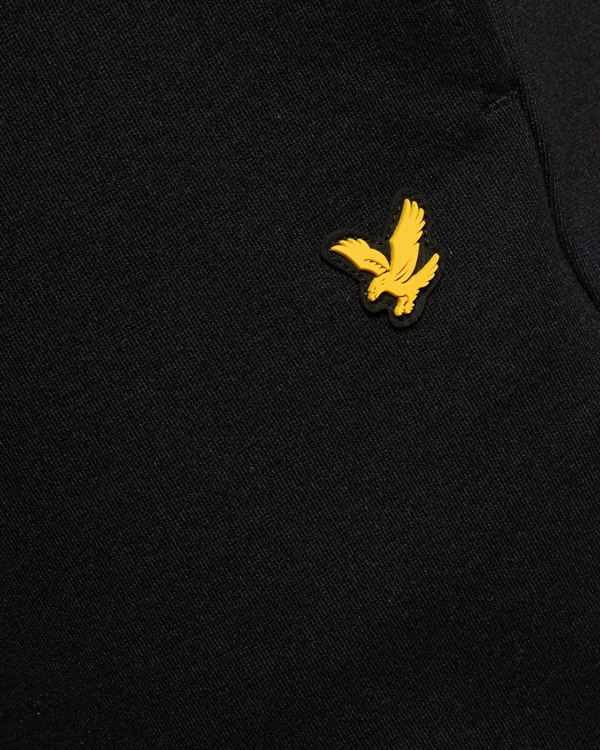 Short de polaire à col montant pour homme, couleur noir de jais
