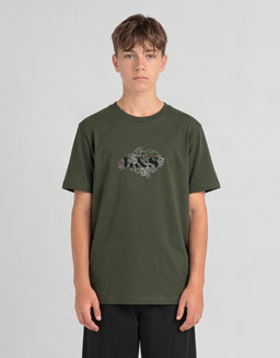 T-shirt med terrängmotiv