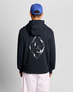 Sweat-shirt à imprimé au dos