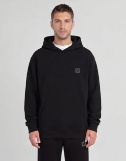 Lounge-Pullover mit Kapuze