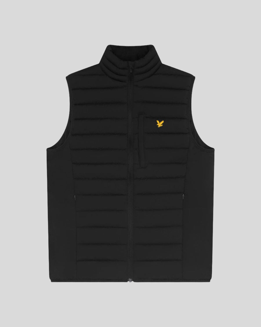 Veste matelassée légère de sport pour homme, couleur noir de jais