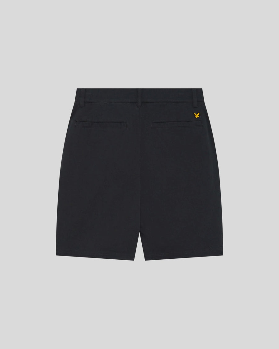 Short chino stretch Course, couleur noir jais