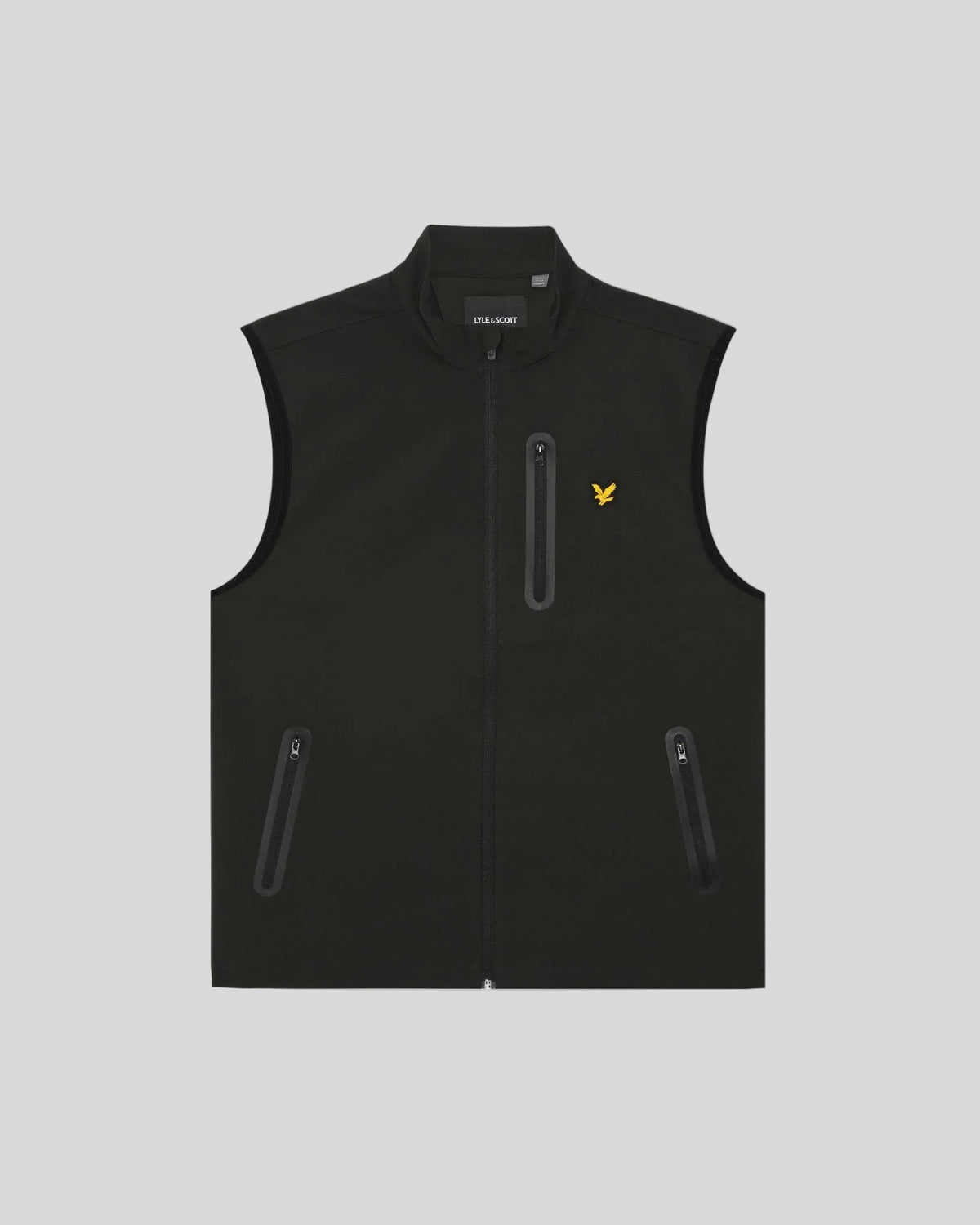 Uomo con gilet Sports Performance in nero jet