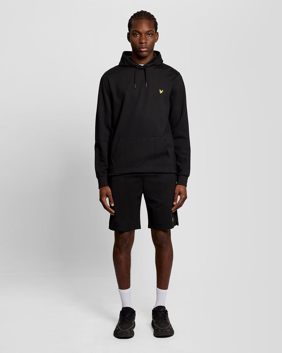 Short de sport léger pour homme, couleur noir de jais