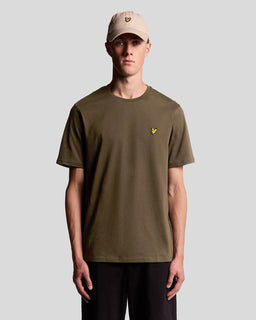 Katoenen T-shirt met ronde hals