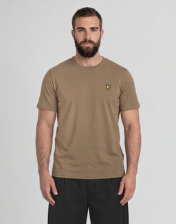 T-shirt i bomull med rund hals