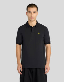Polo met jacquardboord