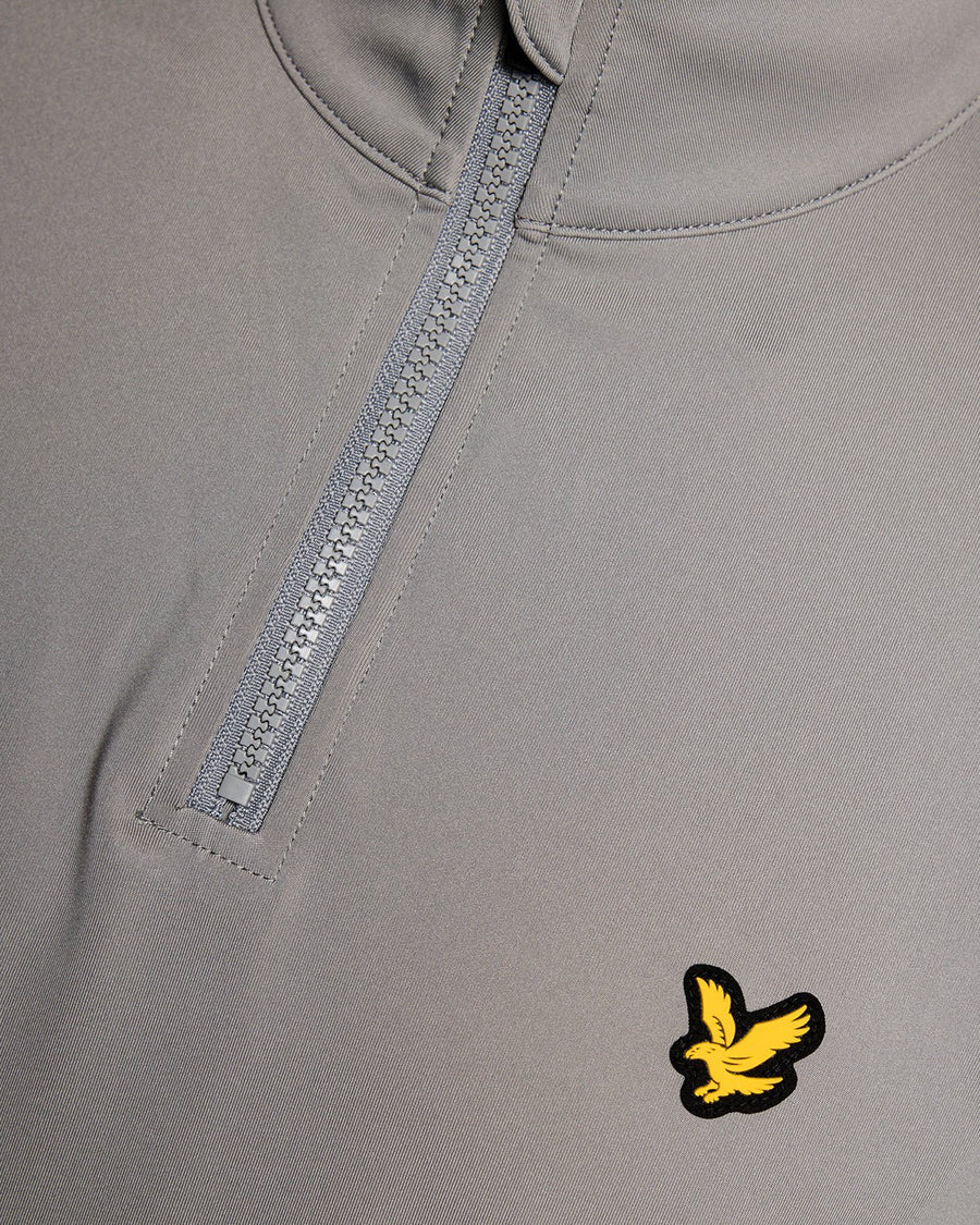 Uomo con maglione Performance 1/4 Zip Midlayer in colore Ultimate Grey