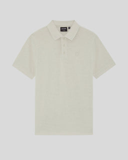 Polo en mélange de lin